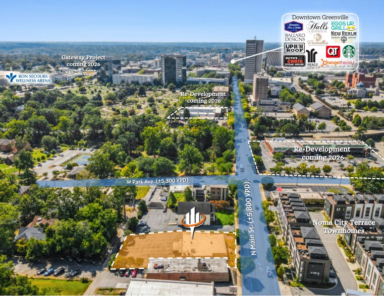 More Photos Of 610 N Main St, Greenville Office Residential For Lease