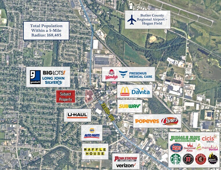 More Photos Of 4727-4785 Dixie Hwy, Fairfield General Retail For Sale