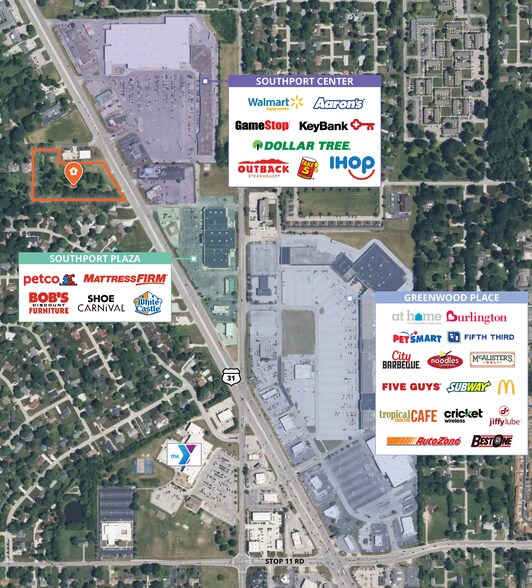 More Photos Of 7510 U.S. 31, Indianapolis Land For Sale