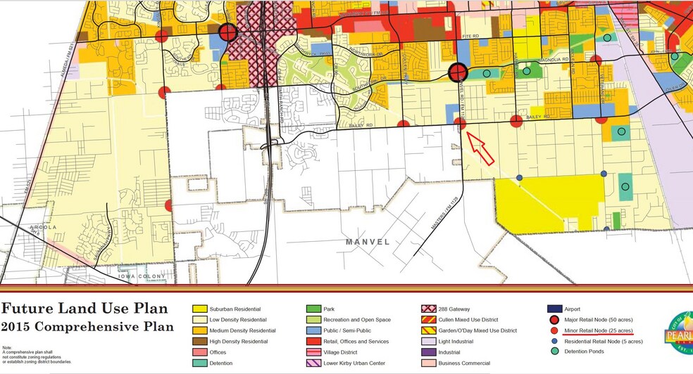 More Photos Of Bailey Rd at Masters rd, Pearland Land For Sale