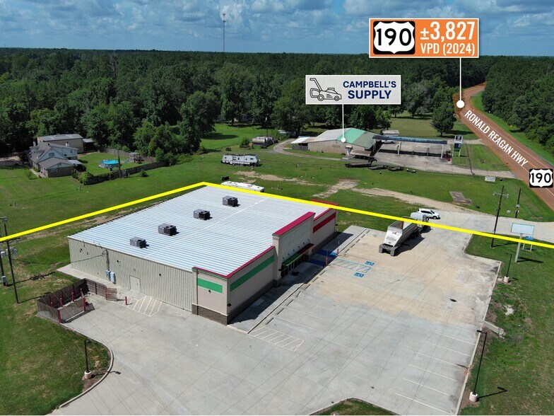 More Photos Of 11787 Highway 190 W, Merryville Freestanding For Lease