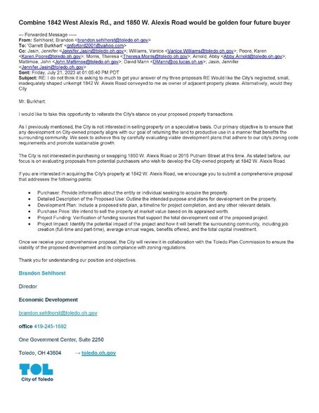 More Photos Of 1850 W Alexis Rd, Toledo Land For Sale