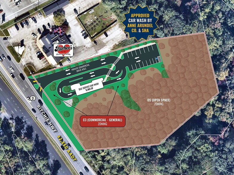 More Photos Of 977 Ritchie Hwy, Arnold Land For Sale