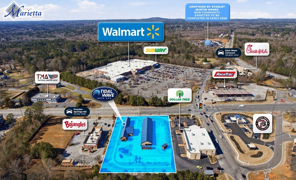 More Photos Of 2745 Powder Springs Rd SW, Marietta Carwash For Sale