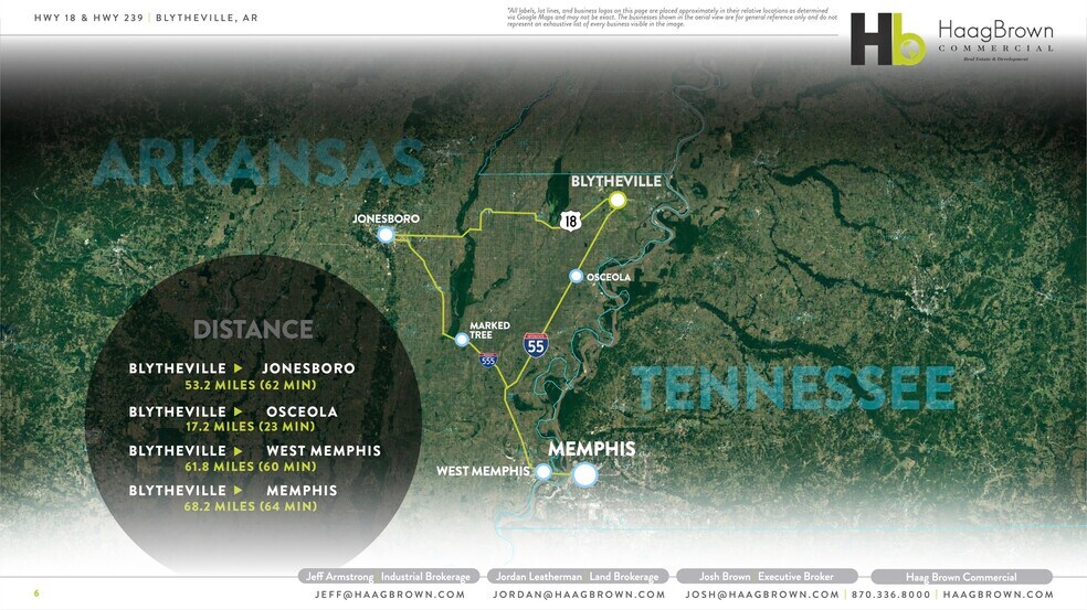 More Photos Of Hwy 18 & 239 hwy, Blytheville Land For Sale