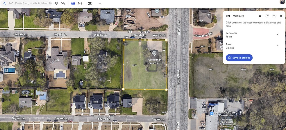 More Photos Of 7651 Davis Blvd, North Richland Hills Land For Sale