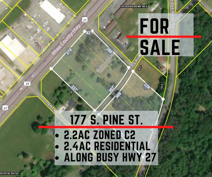 Primary Photo Of 177 S Pine St, Dayton Land For Sale