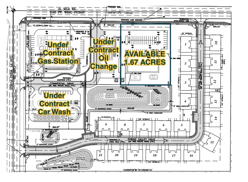 More Photos Of 1 21 Mile Rd, Macomb Township Land For Sale