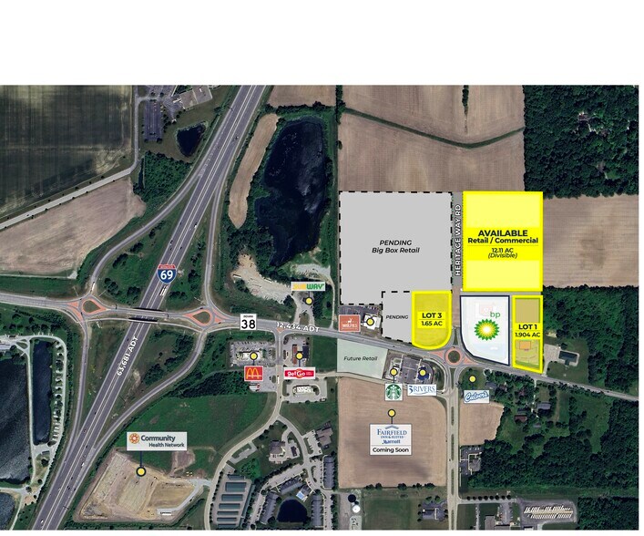 More Photos Of State Road 38 & Heritage Way, Pendleton Land For Lease