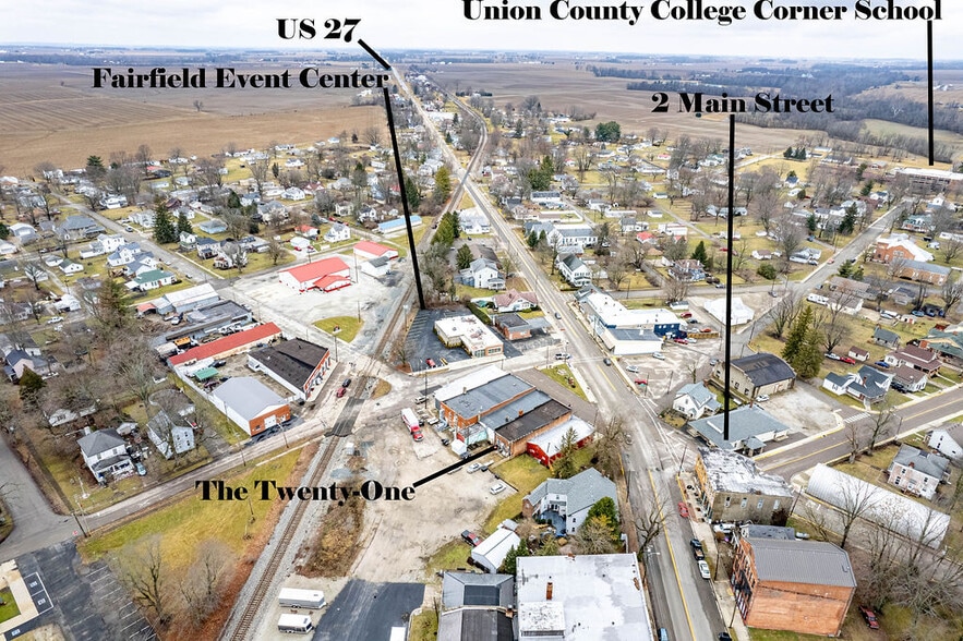 More Photos Of 2 Main St, College Corner Storefront Retail Office For Sale
