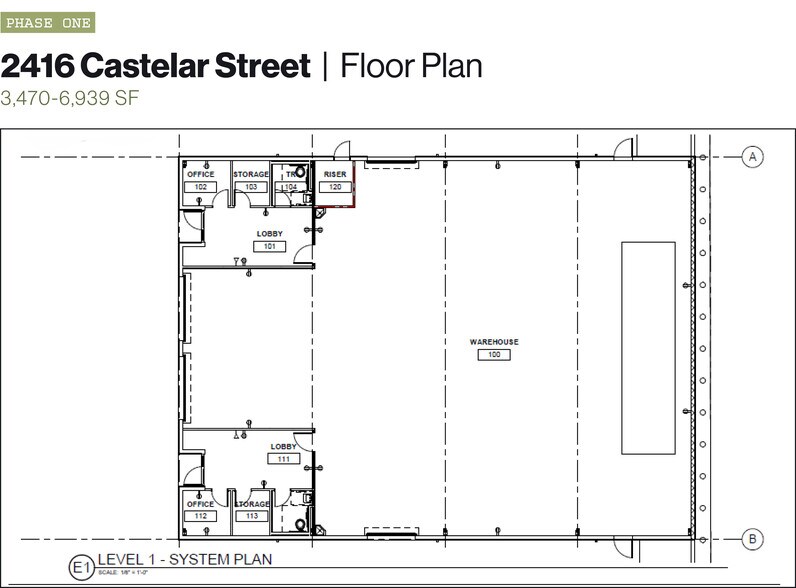 More Photos Of 2416 Castelar St, Omaha Flex For Lease