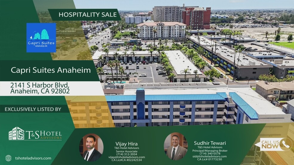 Primary Photo Of 2141 S Harbor Blvd, Anaheim Hotel For Sale