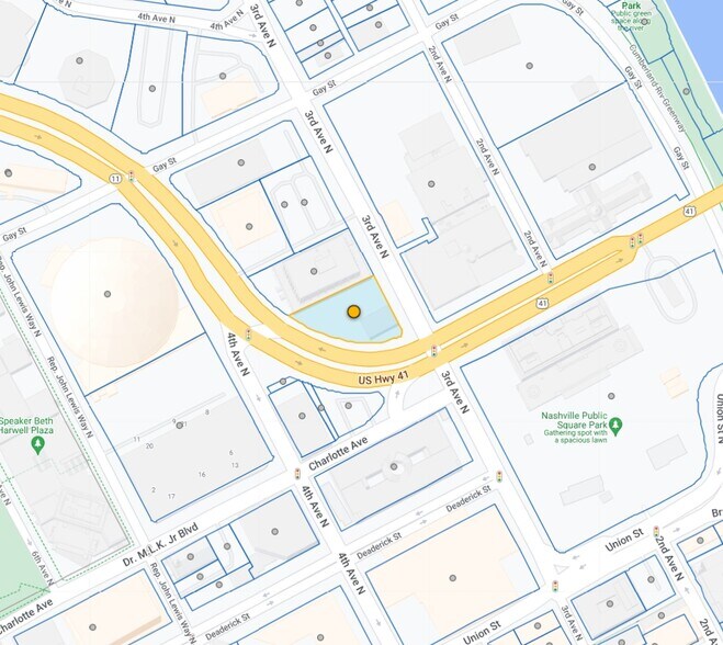 More Photos Of 300 James Robertson Pky, Nashville Office Residential For Lease