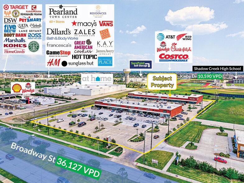 More Photos Of 11710 Broadway St, Pearland Storefront For Lease