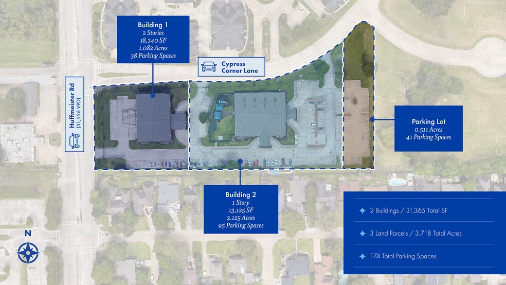 More Photos Of 11820 Huffmeister rd, Houston Office For Sale
