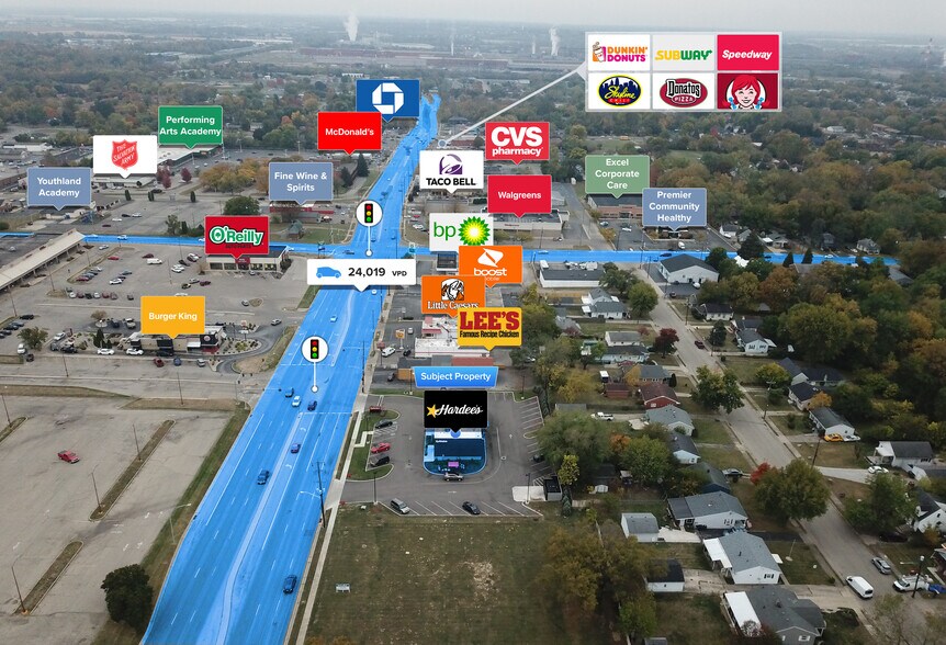 More Photos Of 500 S Breiel Blvd, Middletown Fast Food For Lease