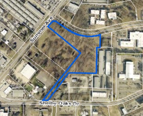 Primary Photo Of 5565 Summer Ave, Memphis Land For Sale