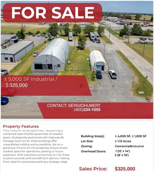 Primary Photo Of , El Reno Industrial For Sale
