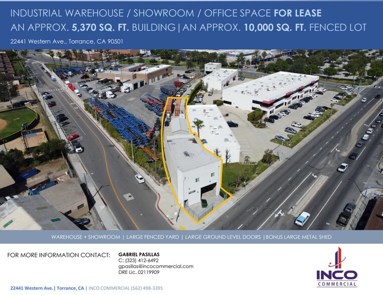 Primary Photo Of 22441 Western Ave, Torrance Industrial For Lease