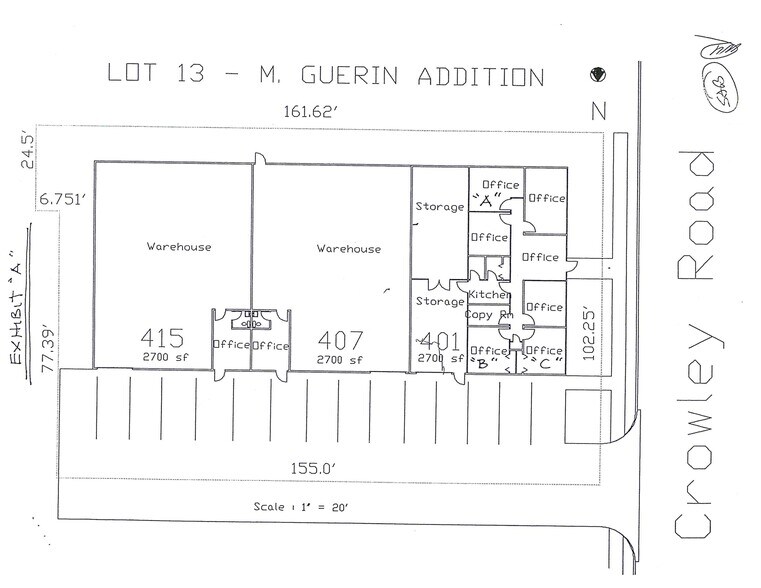 More Photos Of 401 Crowley Rd, Arlington Warehouse For Lease