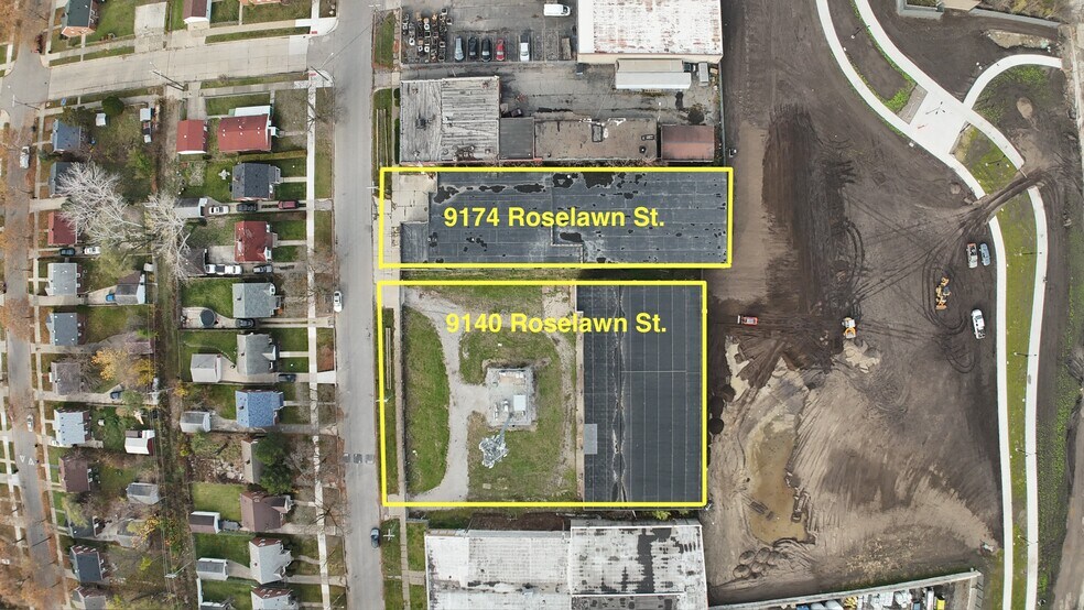 Primary Photo Of 9174 Roselawn St, Detroit Industrial For Sale