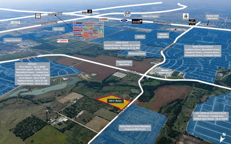 More Photos Of 3602 Smiley Rd, Prosper Land For Sale