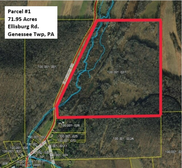 Primary Photo Of Ellisburg Rd, Genesee Land For Sale