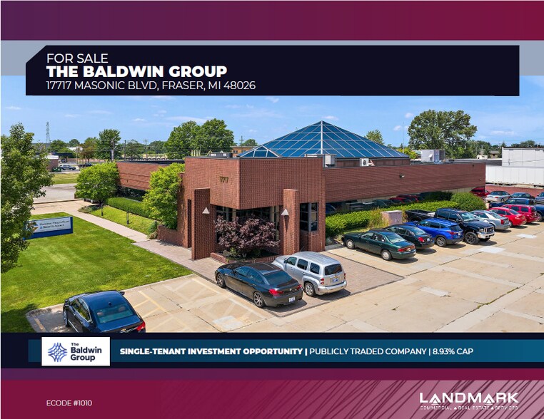 Primary Photo Of 17717 Masonic Blvd, Fraser Office For Sale