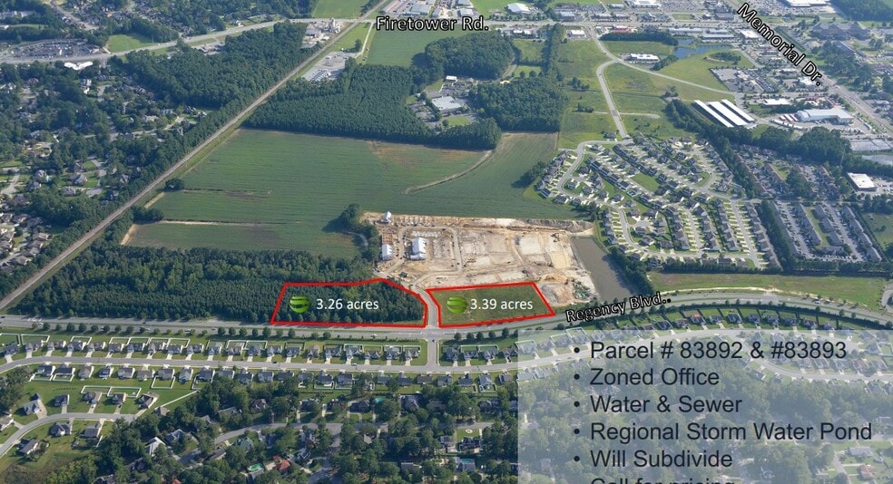 Primary Photo Of 0 Regency Blvd, Greenville Land For Sale