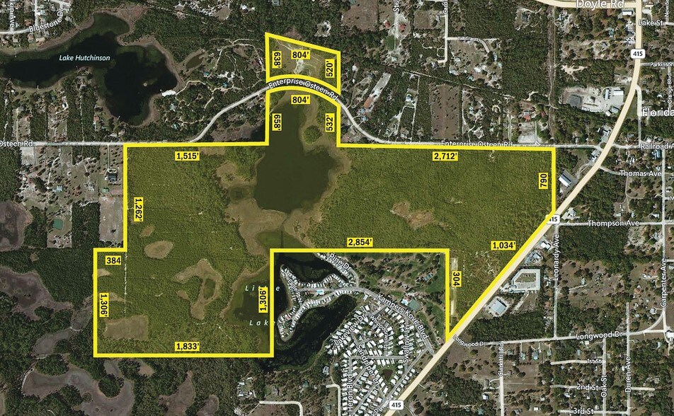 Primary Photo Of I-4 W & Enterprise Osteen Rd, Osteen Land For Sale