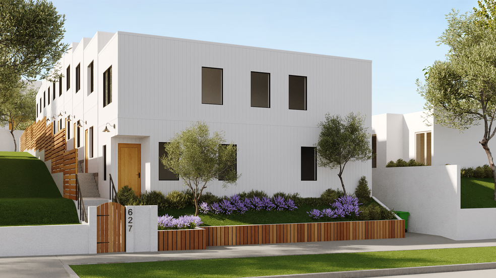 Primary Photo Of 627 N Juanita Ave, Los Angeles Land For Sale