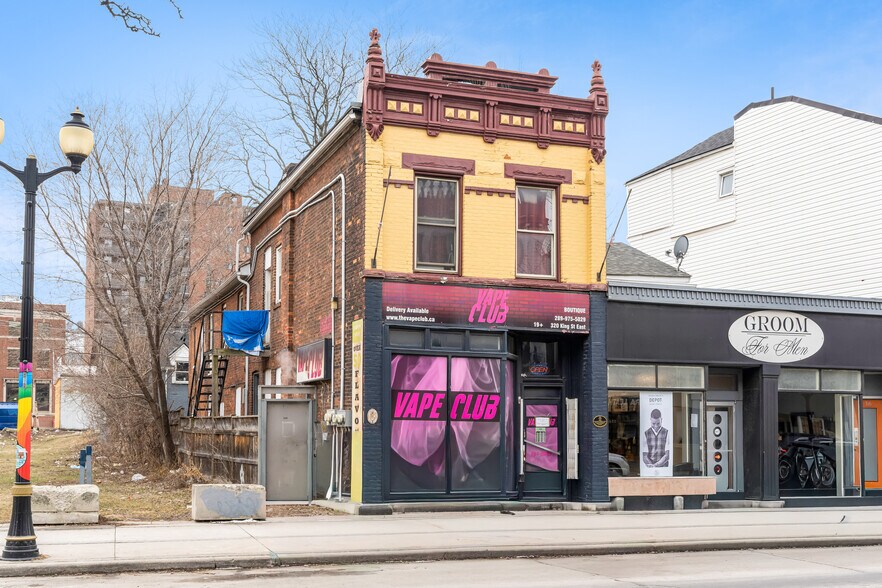 Primary Photo Of 320 King St E, Hamilton Storefront Retail Residential For Sale