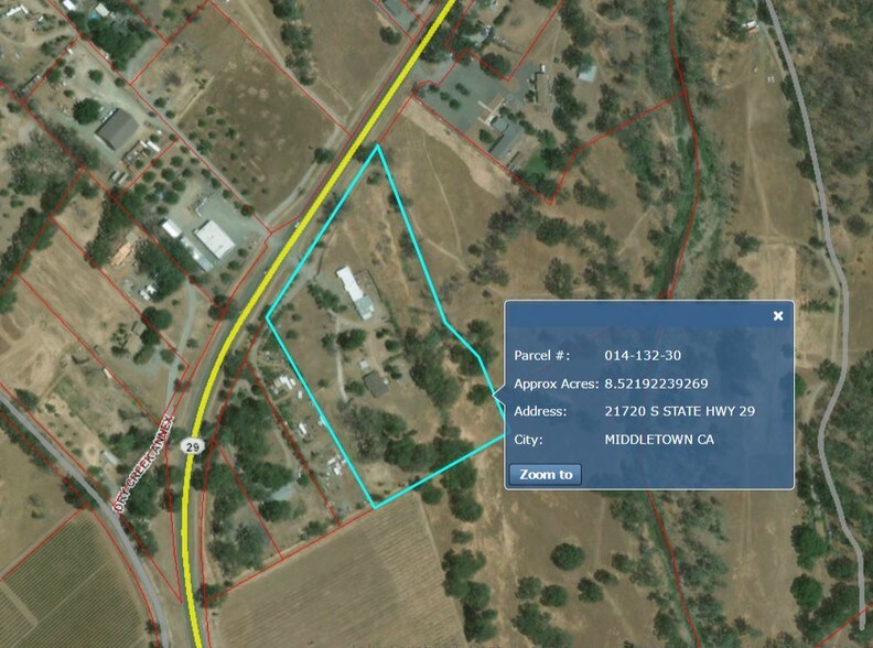 More Photos Of 21720 S State Highway 29, Middletown Storefront Retail Office For Sale