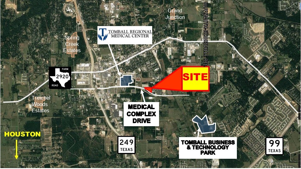 Primary Photo Of Medical Complex Dr, Tomball Land For Sale