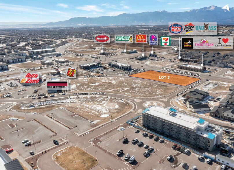 Primary Photo Of Woodman Rd, Colorado Springs Land For Sale