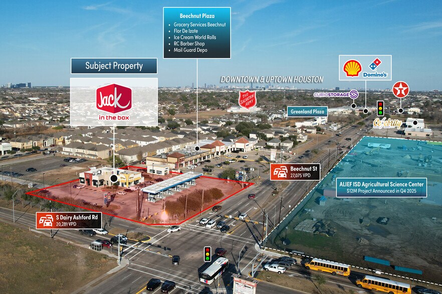 More Photos Of 12680 Beechnut St, Houston General Retail For Sale