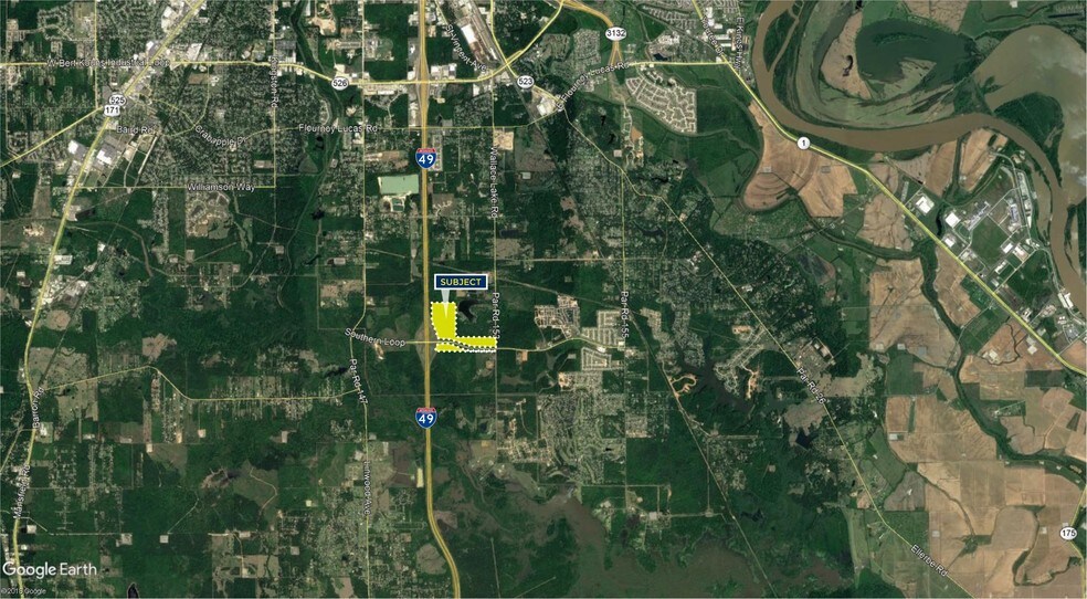 More Photos Of Southern Loop, Shreveport Land For Sale