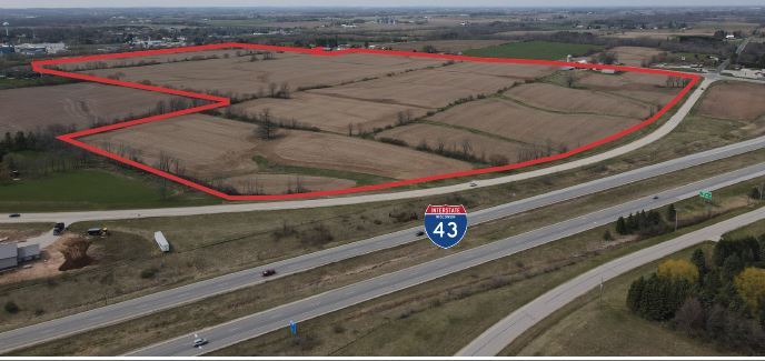 Primary Photo Of W2141 State Road 32, Cedar Grove Land For Sale