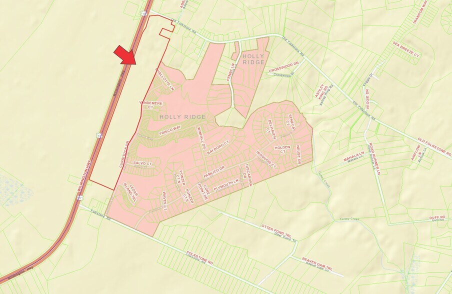 More Photos Of Wilmington Hwy @ Old Folkstone, Holly Ridge Land For Sale