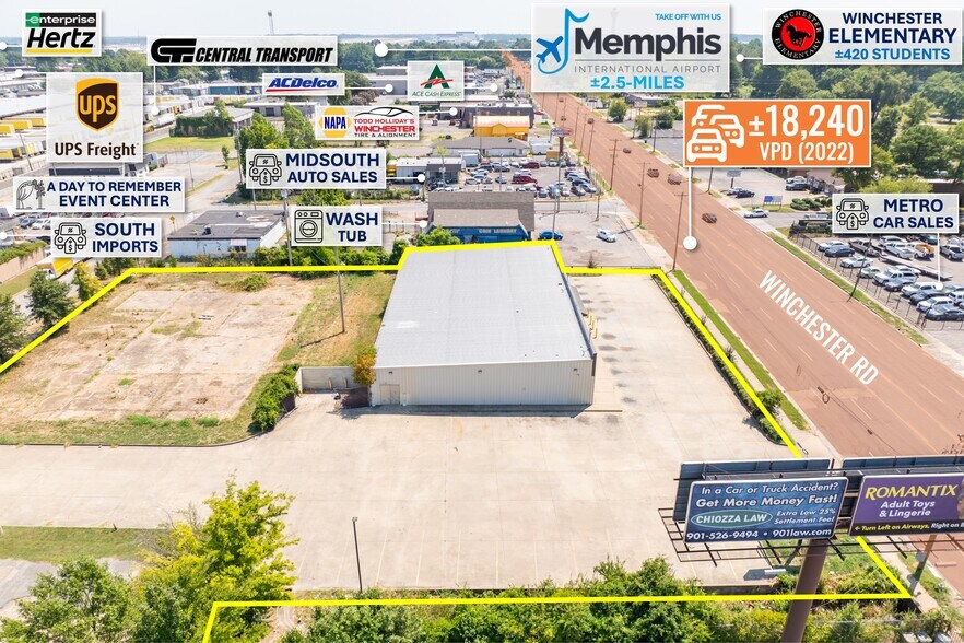 More Photos Of 1760 Winchester Rd, Memphis Freestanding For Sale