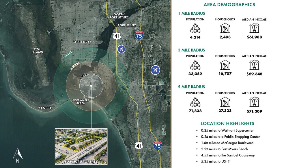More Photos Of 17050 San Carlos Blvd, Fort Myers Land For Lease