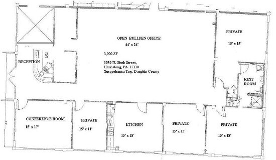 More Photos Of 3535-3539 N 6th St, Harrisburg Warehouse For Lease