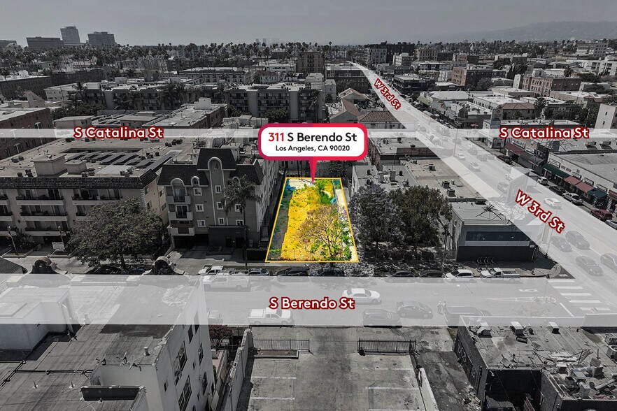 Primary Photo Of 311 S Berendo St, Los Angeles Land For Sale