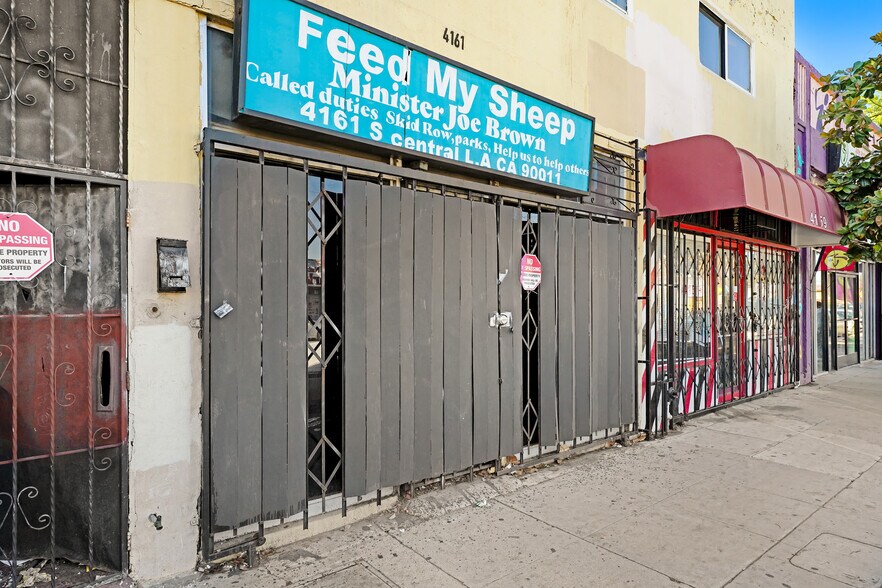 More Photos Of 4159 S Central Ave, Los Angeles Storefront For Sale