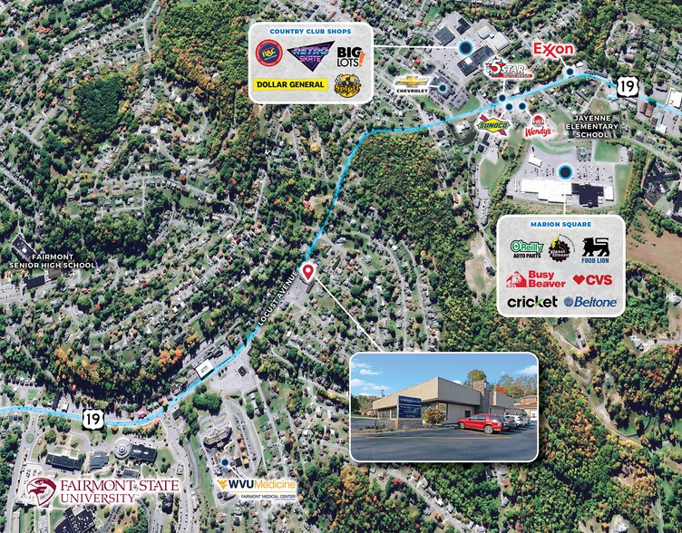 More Photos Of 1377 Locust Ave, Fairmont Medical For Sale
