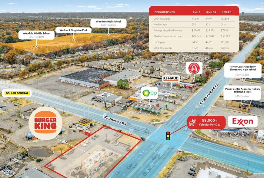 More Photos Of 5305 Winchester Rd, Memphis Fast Food For Sale