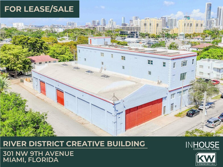 Primary Photo Of 301 NW 9th Ave, Miami Light Manufacturing For Sale