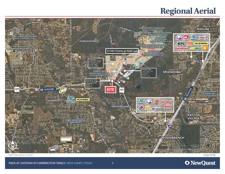 More Photos Of NEC of Highway 242 and Harrington Dr, New Caney Land For Sale