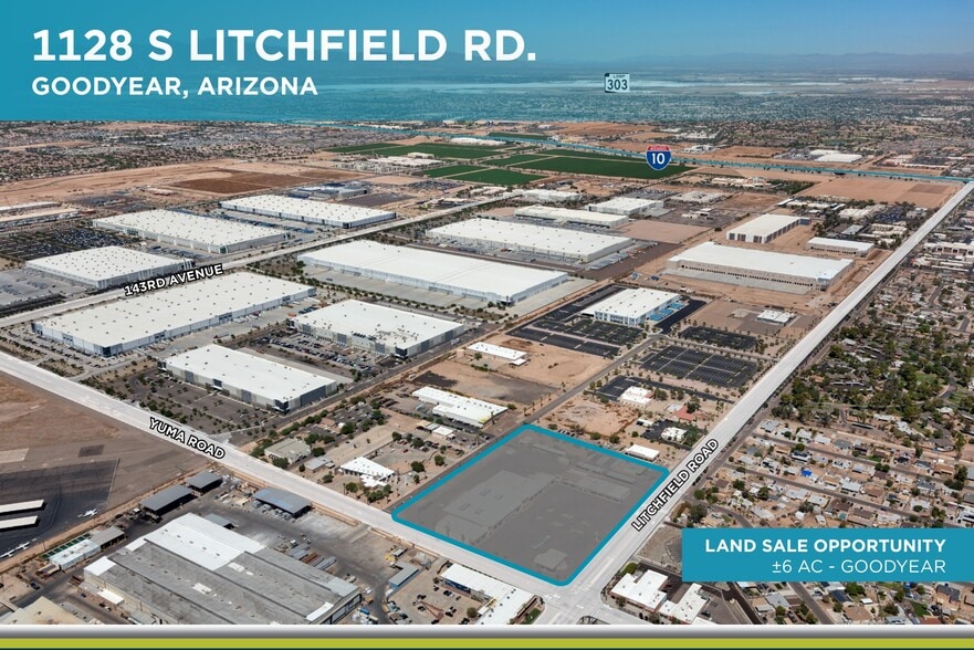 Primary Photo Of 1128 S Litchfield Rd, Goodyear Land For Sale