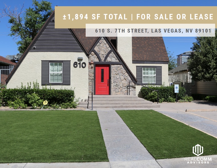 Primary Photo Of 610 S 7th St, Las Vegas Serviced Offices For Sale